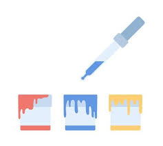 Choosing Paint Bucket With Pipette Semi