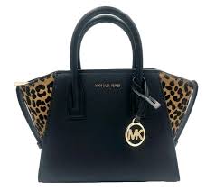 Michael Kors Animal Print Black Bags