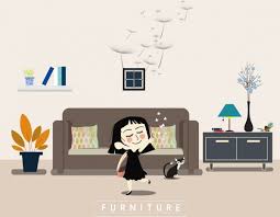 Furniture Advertising Playful Kid Icon
