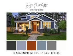 Custom Exterior Paint Palette