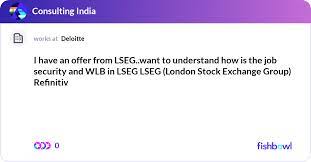 I Have An Offer From Lseg Want To