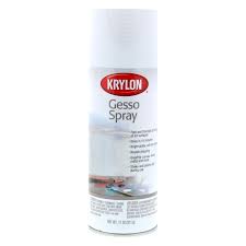 Krylon Gesso Spray 11oz Can Jerry S