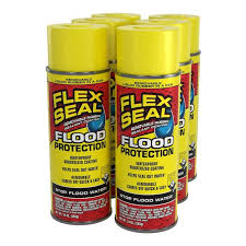 Yellow Flex Seal Flood Protection