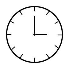 Wall Clock Icon Logo Vector Design