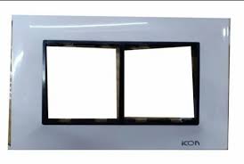 Frame Plastic Icon Modular Switch Plate