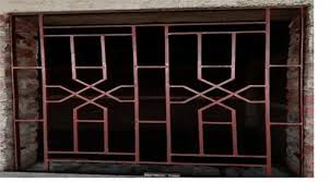 Paint Coated Iron Window Grill