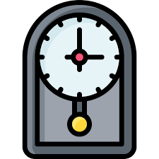 Vintage Clock Generic Outline Color Icon