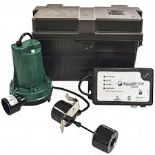 Spin Battery Backup Sump Pump System