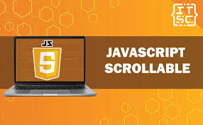 javascript scrollable definition