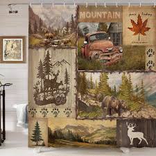 Cabin Lodge Mountain Wildlife Forest