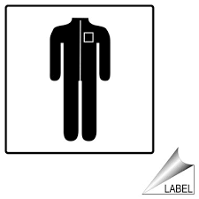 Ppe Protective Clothing Symbol Label