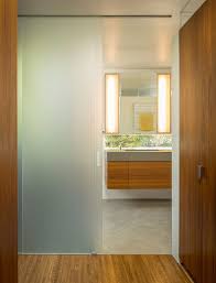 Frosted Glass Pocket Doors