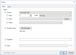 form properties actions