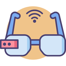 Smart Glasses Vector Icons Free