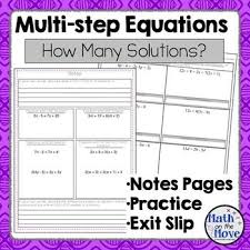 Graphing Linear Equations Teaching