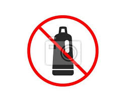 No Or Stop Cleaning Shampoo Icon