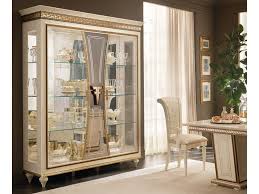 Fantasia Wood And Glass Display Cabinet