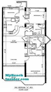 Boardwalk Beach Resort Floor Plans