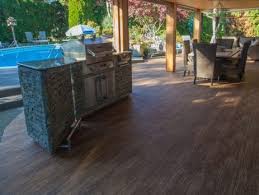 Outdoor Kitchen Tufdek Waterproof Decking