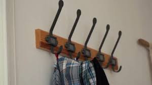 Clothes Hanger Hanging On The Wall