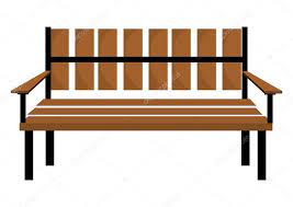 Bench Or Wooden Chair Icon Design