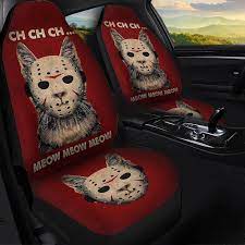 Jasson Mask Cat Car Seat Covers Custom