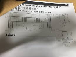 solved s of beam reinforcement
