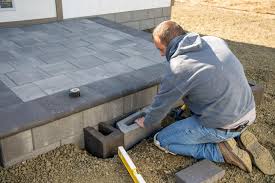 Stone Step For Your Raised Patio