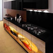Brown Digital Printed Glass For Kitchen