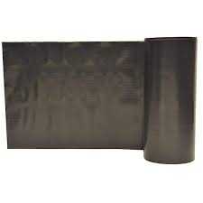 Husky Plastic Sheeting 6 Mil X 1 Ft W X 300 Ft L Polyethylene Black