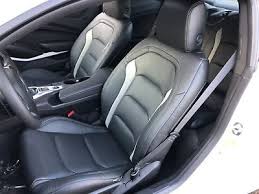 Black Ash Leather Seat Covers Kit For