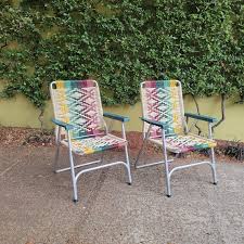 Outdoor Furniture Folding Woven Chair