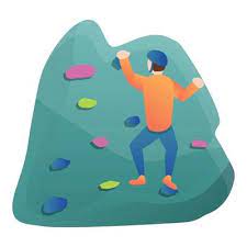 Climbing Icon Vector Art Icons And