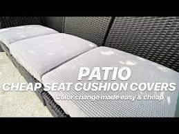 These Patio Cushion Seat Covers Are The