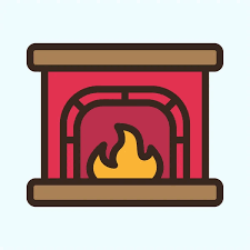 100 000 Fireplace Clipart Vector Images