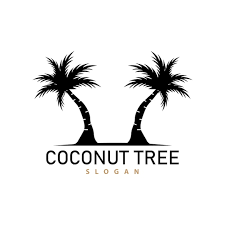 Premium Vector Coconut Tree Logo Palm