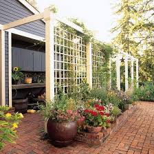 Trellis Fence Outdoor Privacy Garden