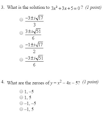 What Is The Solution To 3x 2 3x 5 0