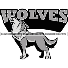 Wolf Wolves Howl Howling Mascot School