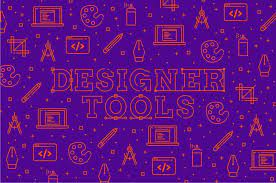 Designer Tools Icon Pattern Background