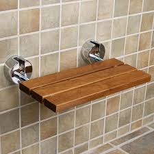 Clevr 20 Teak Modern Folding Shower