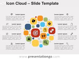 Icon Cloud For Powerpoint And Google