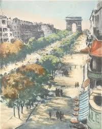 20th Century Untitled Champs Elysee