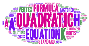 Practice With Vertex Form And Quadratic