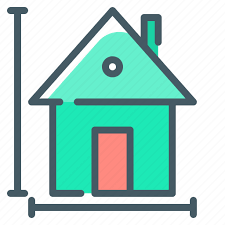 House Measurement Size Home Icon