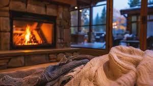 Cozy Fireplace Stock Photos Images And