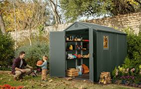 Darwin Heavy Duty Plastic Garden Shed