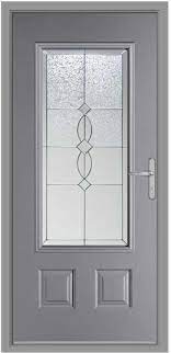 Composite Back Doors Modern Composite