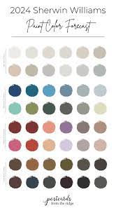 Sherwin Williams 2024 Colors 48 Hues