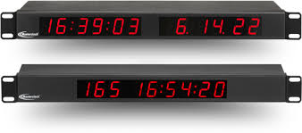 Digital Clocks For Ntp Irig B Smpte